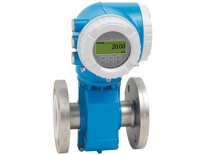 Medidor de flujo electromagnético Proline Promag P 300 de Endress + Hauser