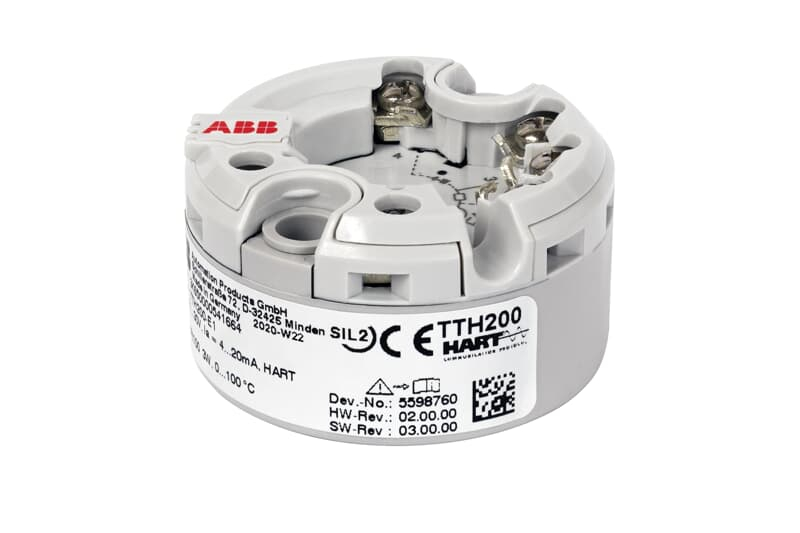 Transmisor de temperatura de cabezal ABB TTH200